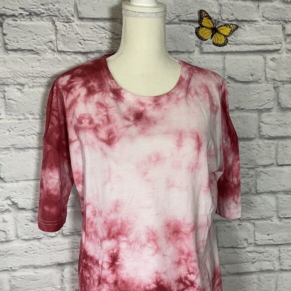 Nasty Gal not on my acid wash tee dress size small - Picture 4 of 12